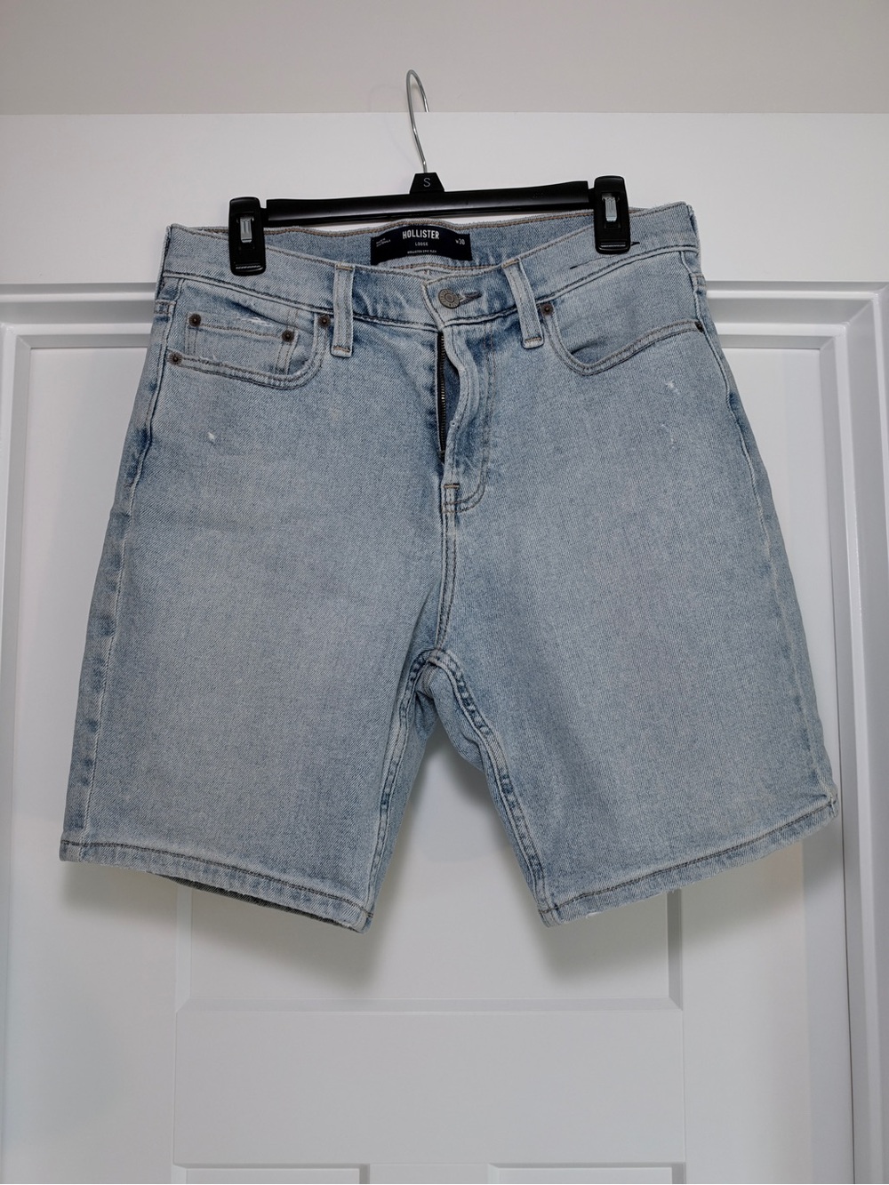 Holster loose fit means denim shorts / Jorts